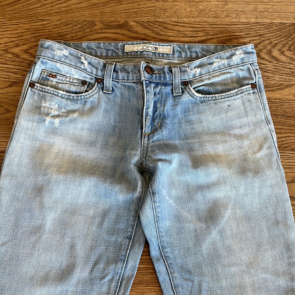 Joe’s Distressed jeans Lt Blue Size 29 - Picture 4 of 9